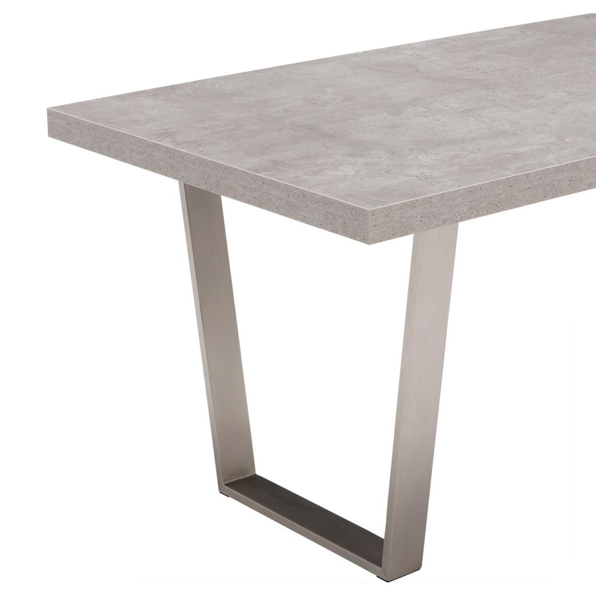 Dining Table With 6 Matching Hix Chairs - Grey - Barker &amp; Stonehouse – image 6