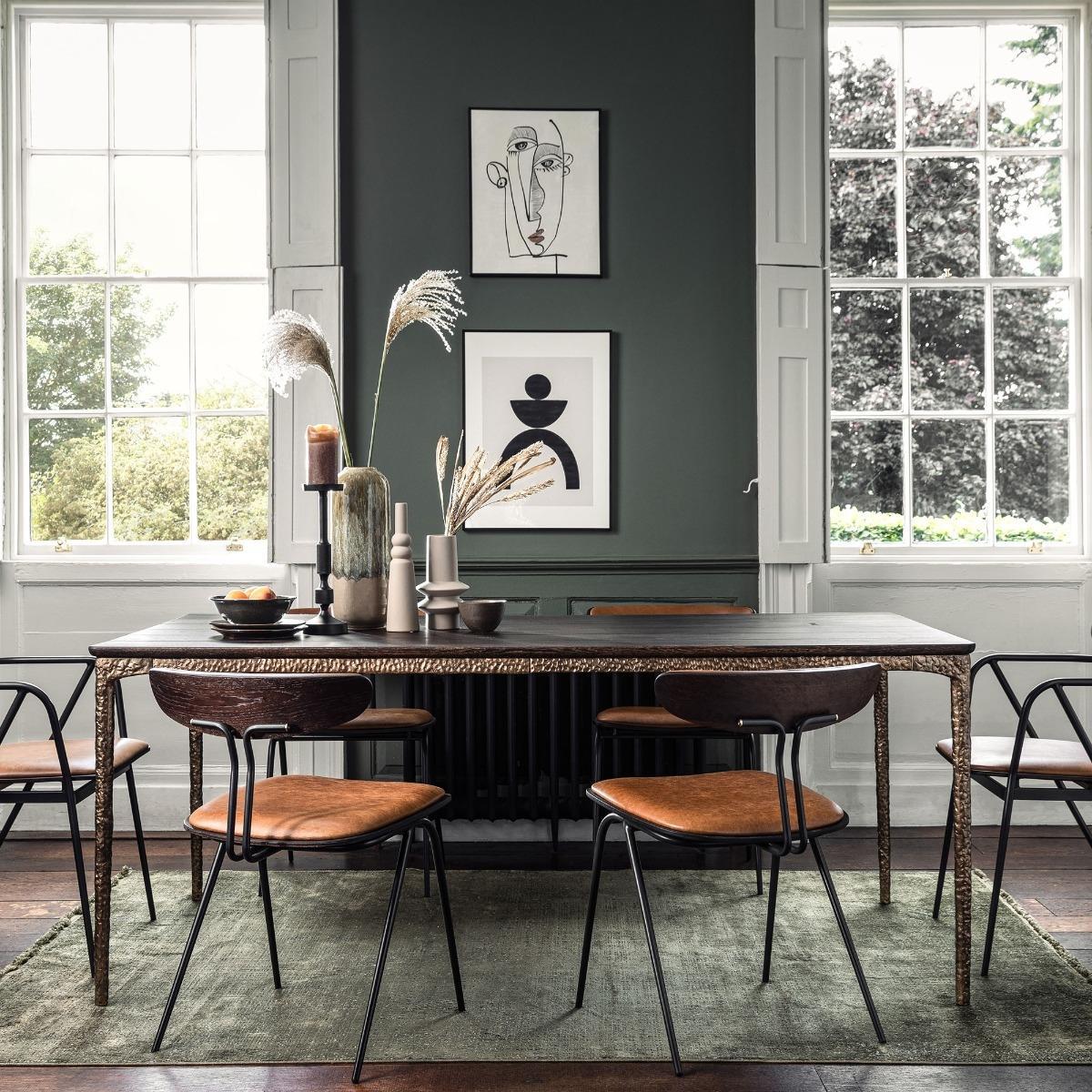 Kubris 180cm Dining Table + 6 Kobe Chairs – image 2