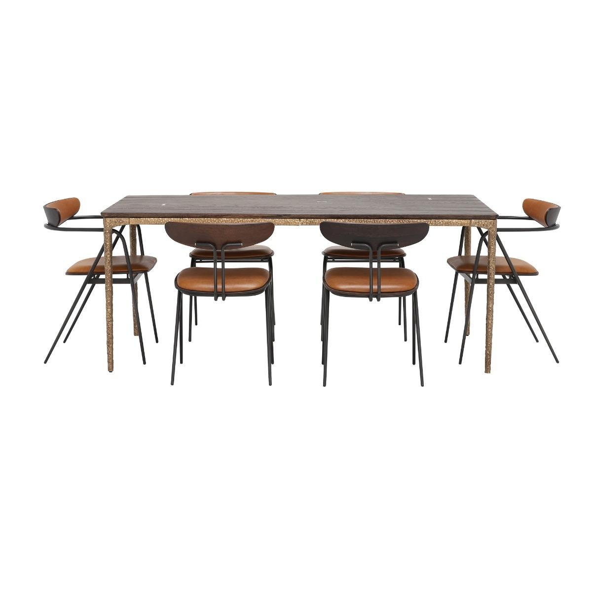 Kubris 180cm Dining Table + 6 Kobe Chairs – image 3