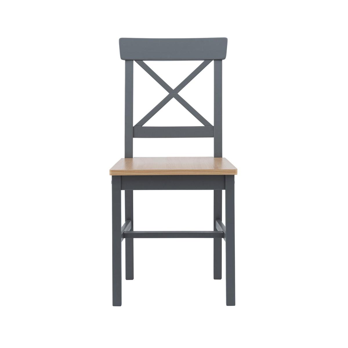 Braxton Dining Table and Chairs Set Grey – image 8