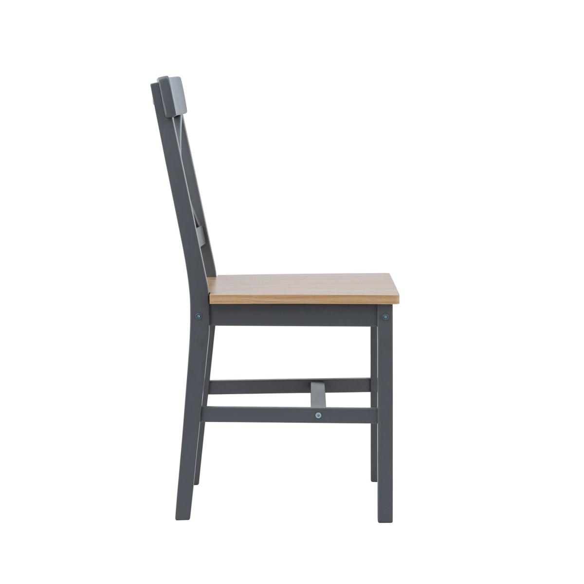 Braxton Dining Table and Chairs Set Grey – image 10