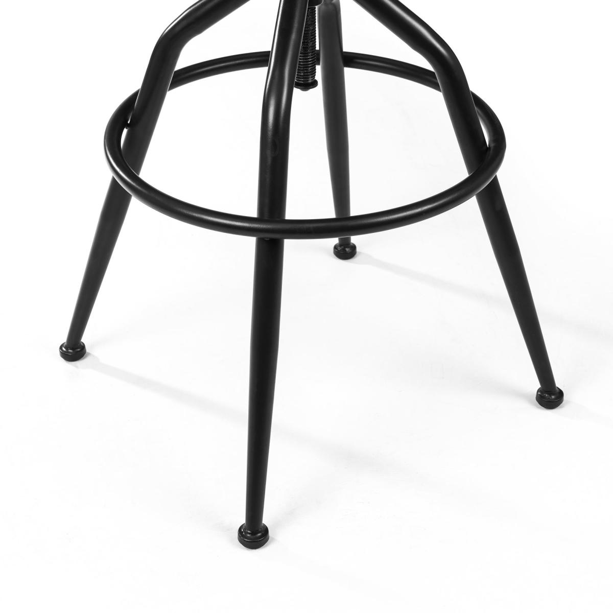 Dalston Dining Table with 2 Barbican Stools Mocha – image 8