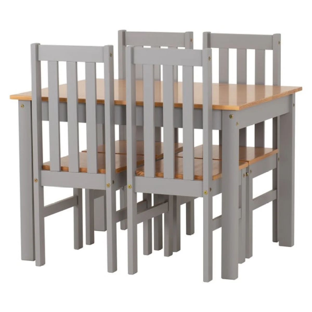 Ludlow Dining Table with 4 Dining Chairs – image 2