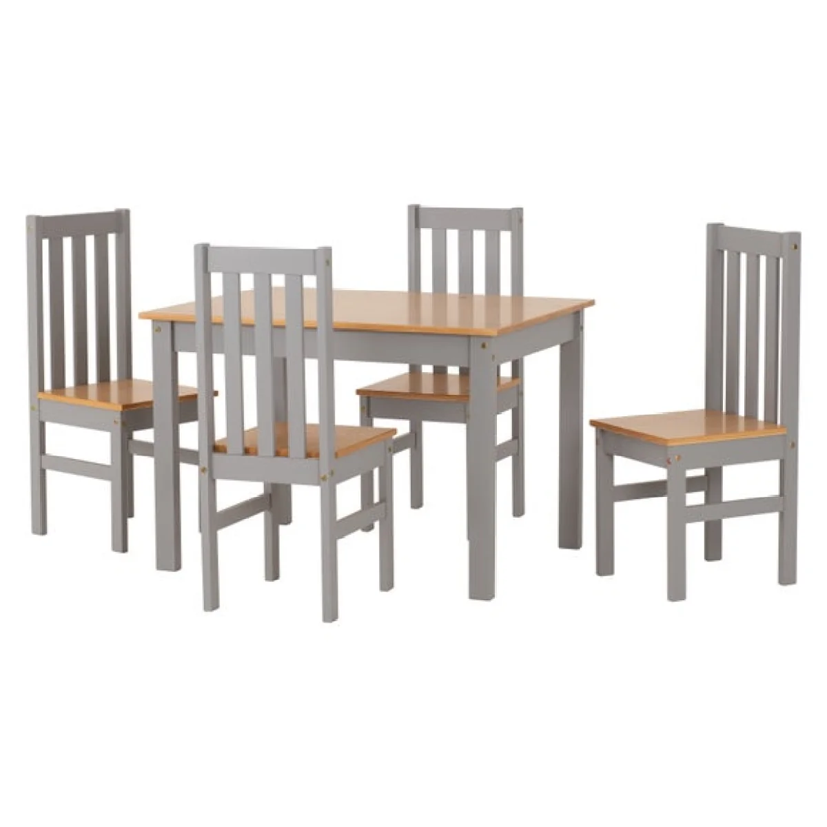 Ludlow Dining Table with 4 Dining Chairs – image 3