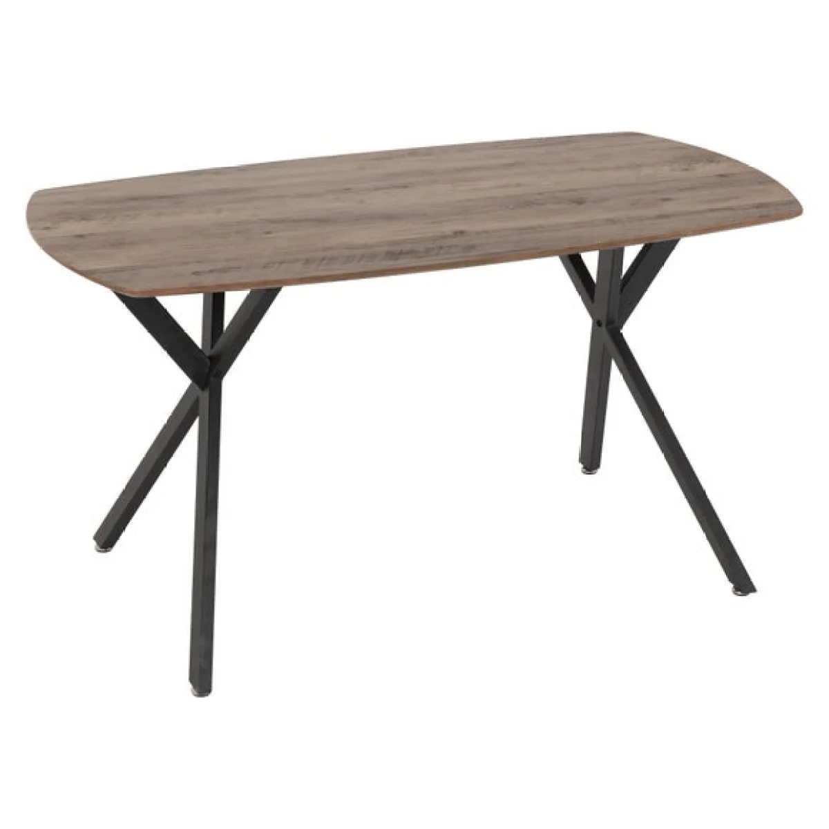 Athens Oak Effect Rectangle Dining Table with 4 Avery Dining Chairs – image 3