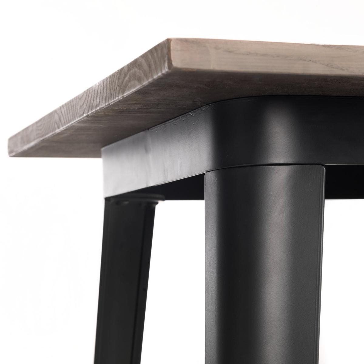 Grafton Bar Table with 2 Spitfire Stools Brown – image 5