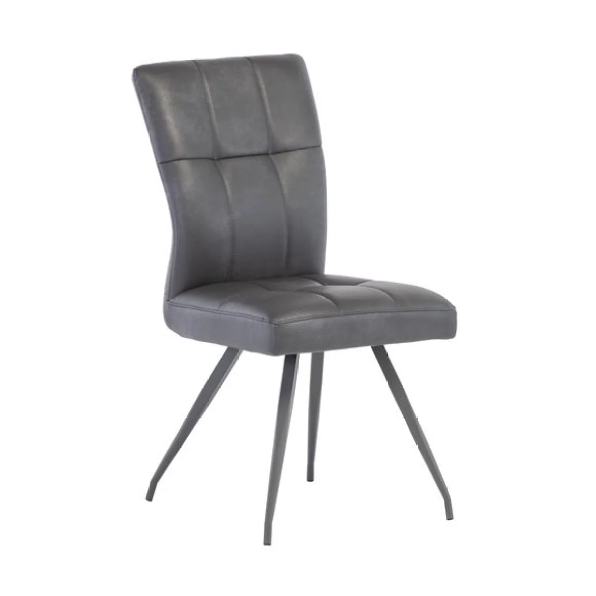 Rimini Round Extendable Dining Table with 4 Kabana Faux Leather Dining Chairs – image 5