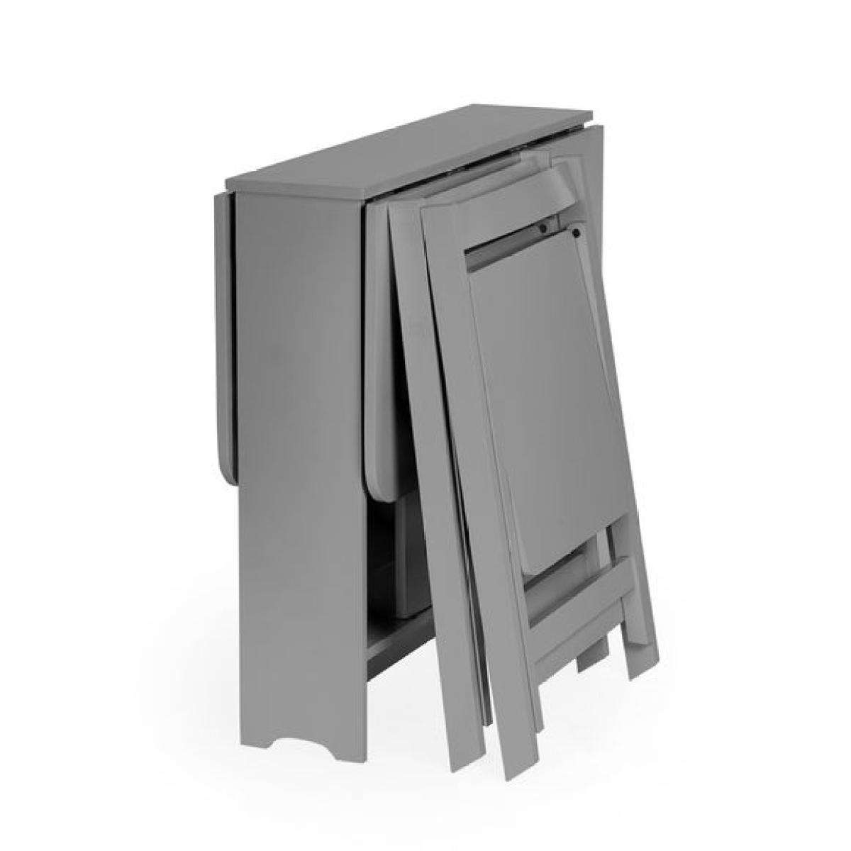 Gatan Gateleg Table With 2 Chairs – image 3