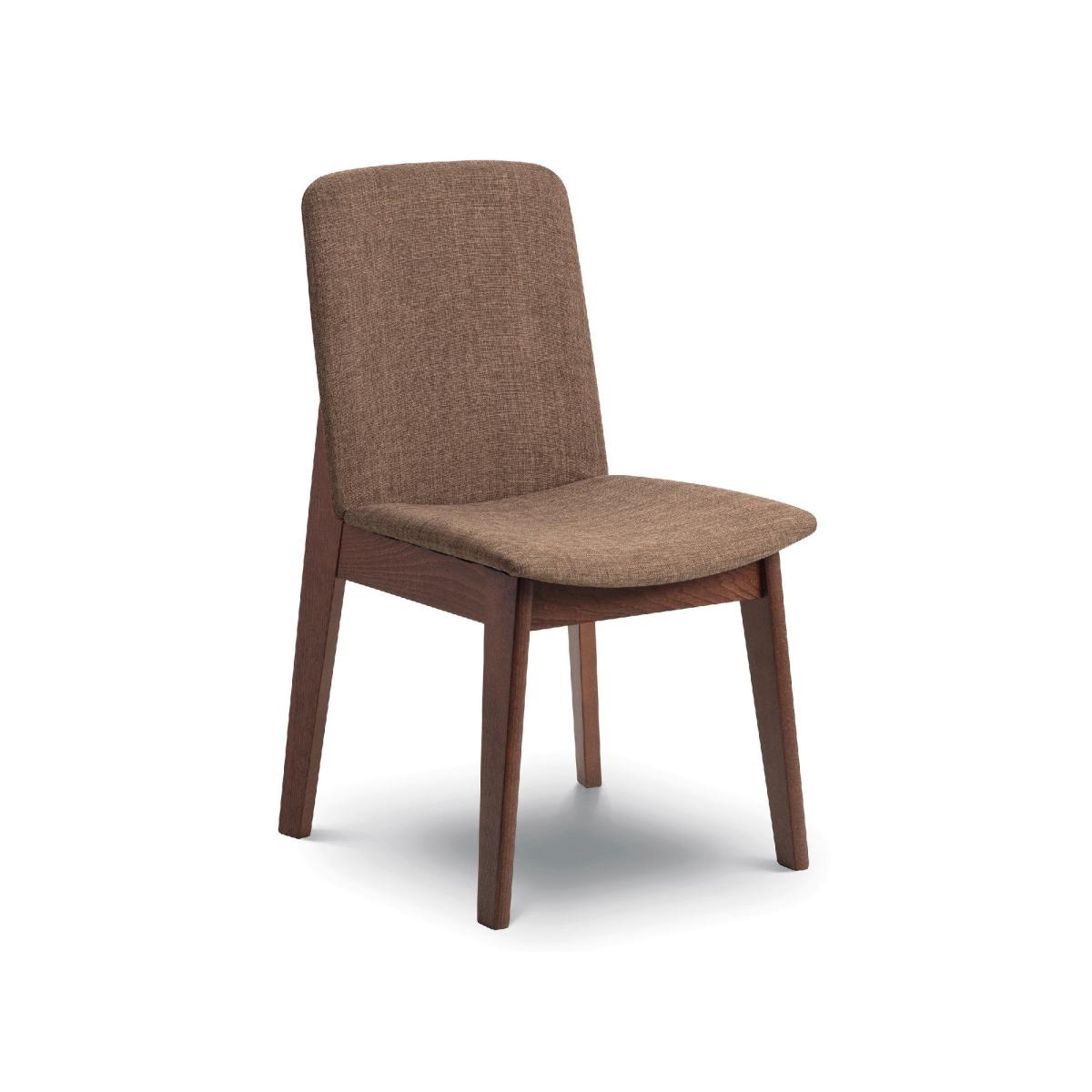 Kensington Extendable Dining Table with 4 Chairs Walnut (Brown) – image 6