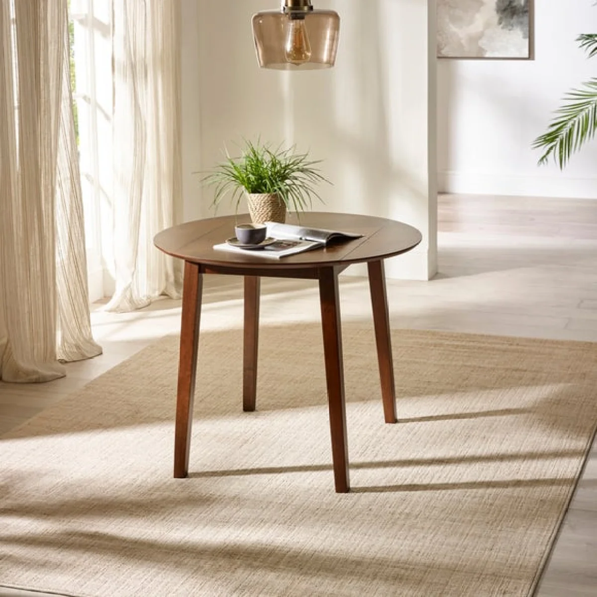 Coast Dropleaf Dining Table with 2 Coast Dining Chairs – image 4