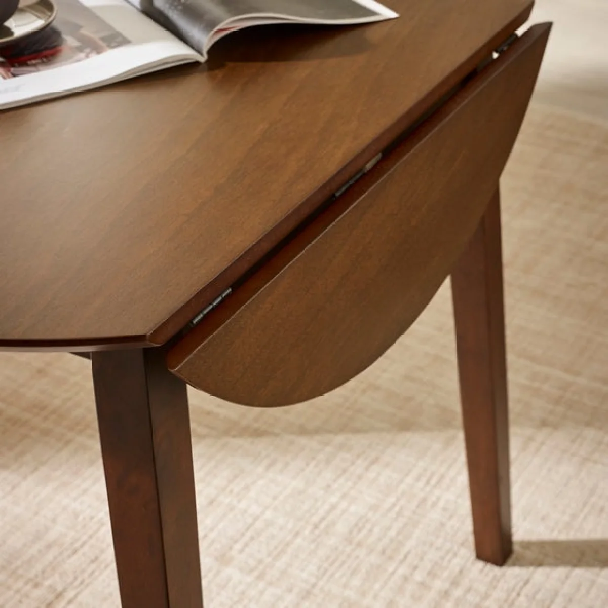 Coast Dropleaf Dining Table with 2 Coast Dining Chairs – image 6
