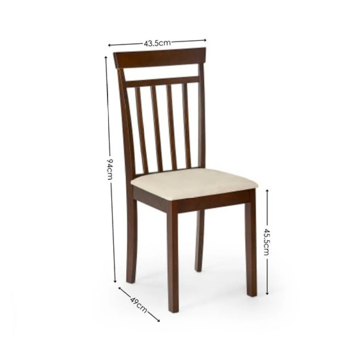 Coast Dropleaf Dining Table with 2 Coast Dining Chairs – image 9