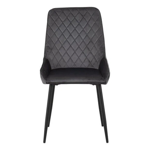 Return - Avery Set of 2 Dining Chairs, Velvet – image 2
