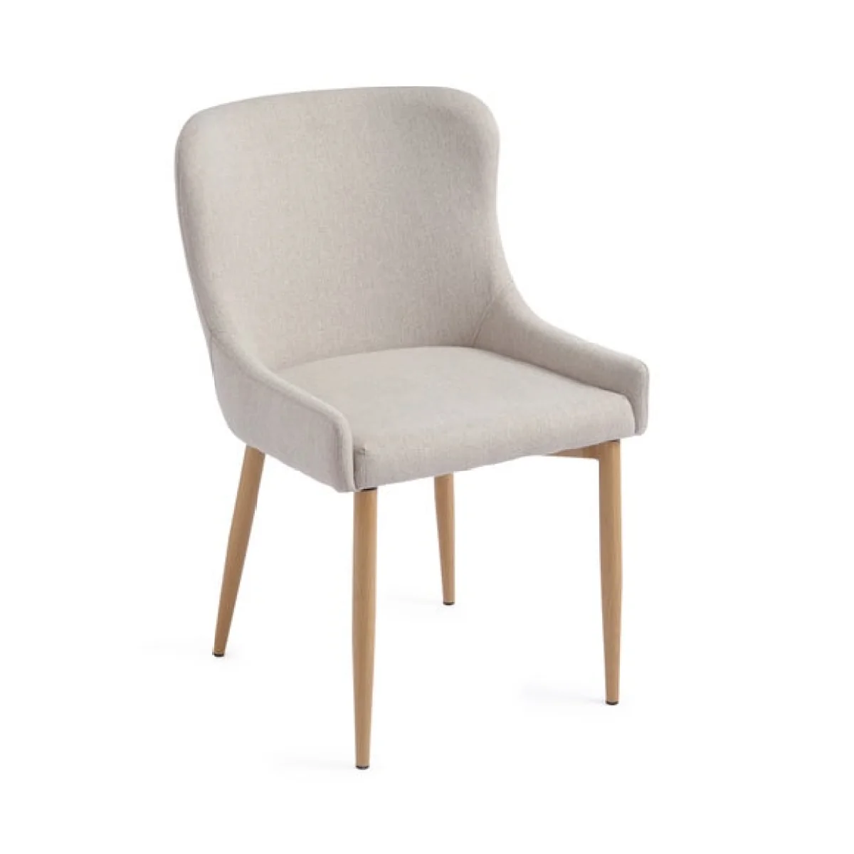 Xavi 6-8 Seater Extending Dining Table with 6 Montreal Natural Dining Chairs – image 7