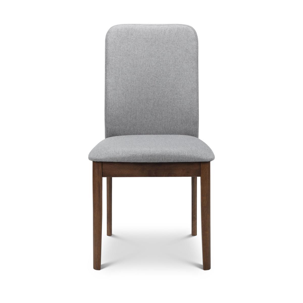 Berkely Dining Table with 6 Chairs Brown/Grey – image 5