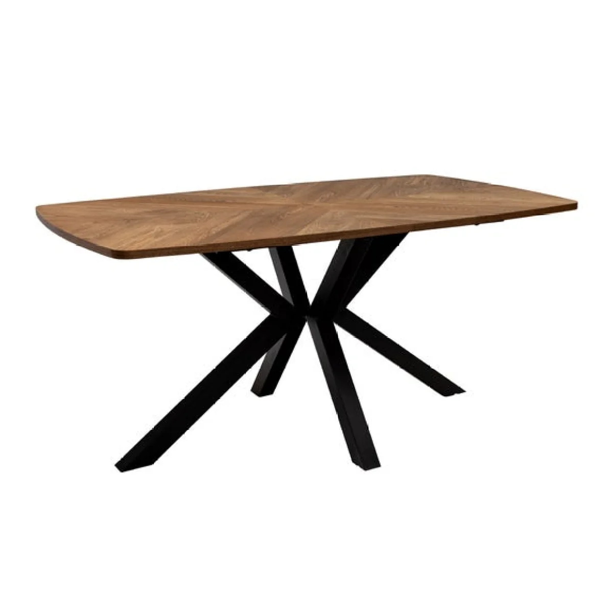 Hampton Dining Table with 3 Sheldon Faux Leather Dining Chairs and Corner Bench – image 4