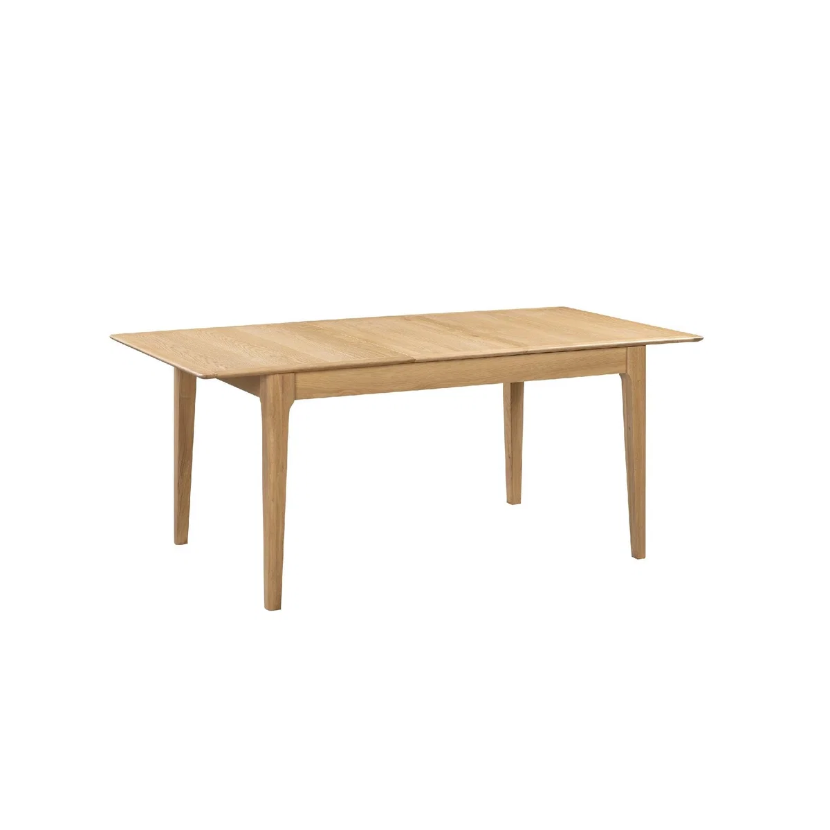 Cotswold Rectangular Extendable Dining Table with 6 Chairs, Solid Oak Oak – image 3