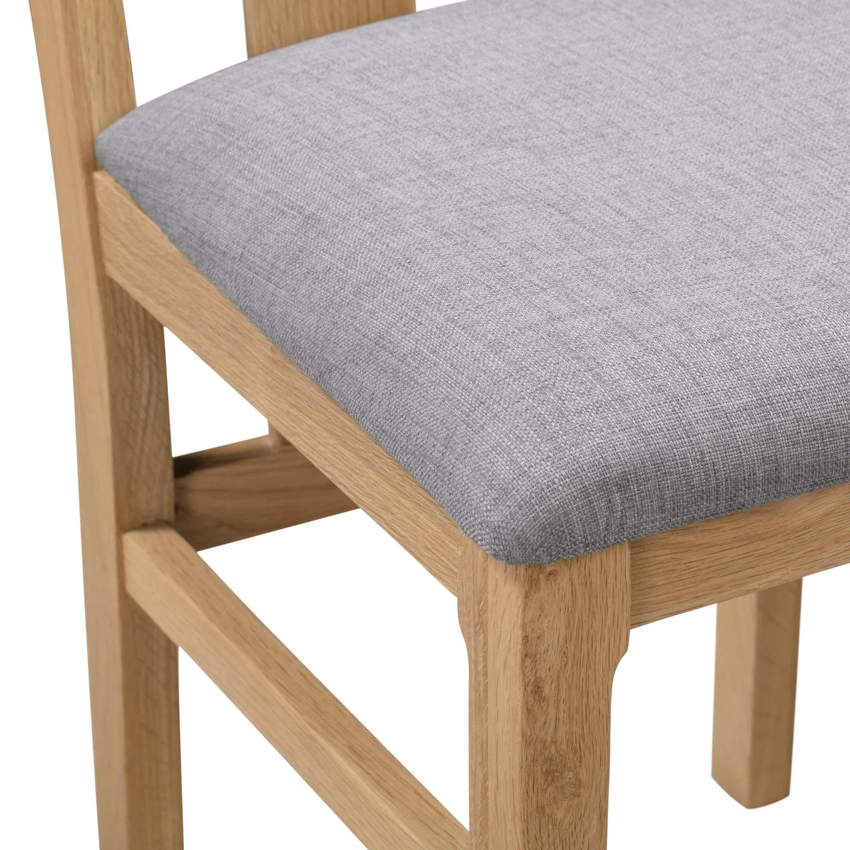 Cotswold Rectangular Extendable Dining Table with 6 Chairs, Solid Oak Oak – image 10