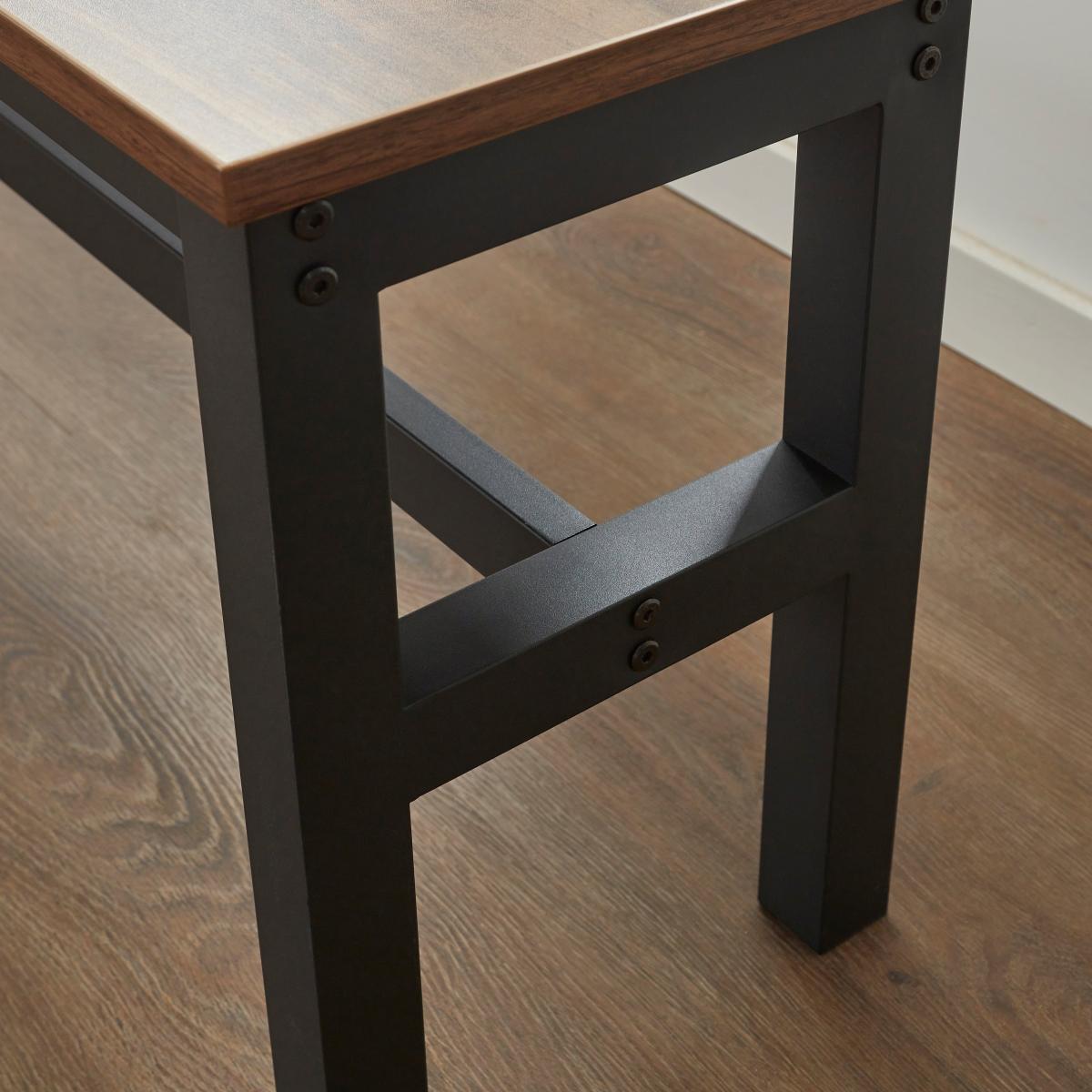 Fulton 6 Seater Dining Bench Set Pine – image 5