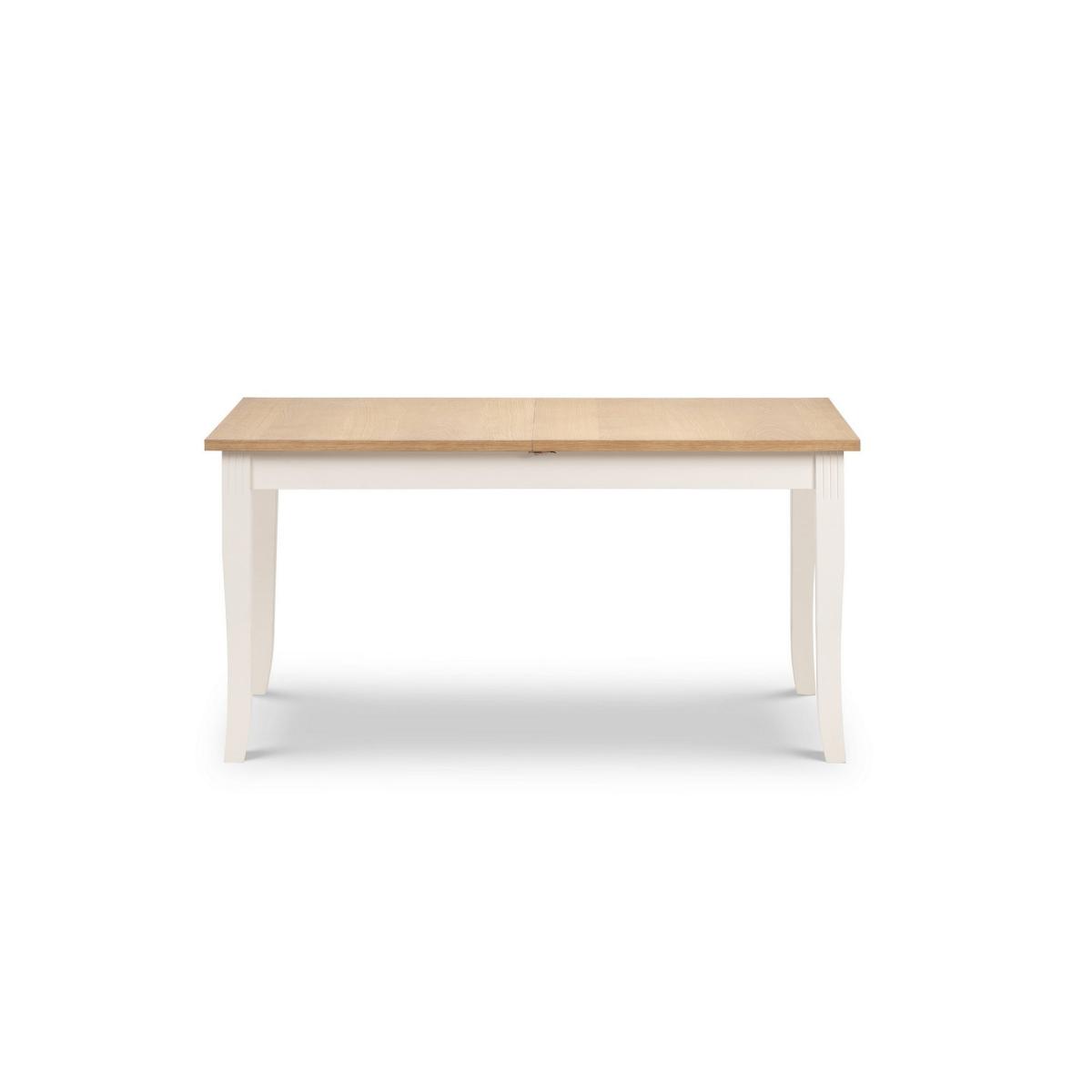 Davenport Extendable Dining Table with 4 Vermont Chairs Cream – image 2
