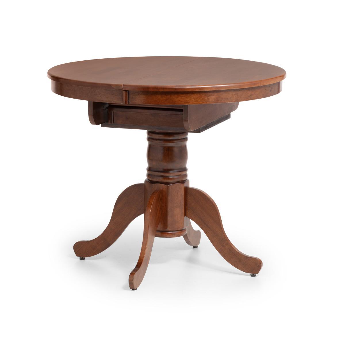 Cantebury Dining Table with 4 Chairs Brown and Black – image 3