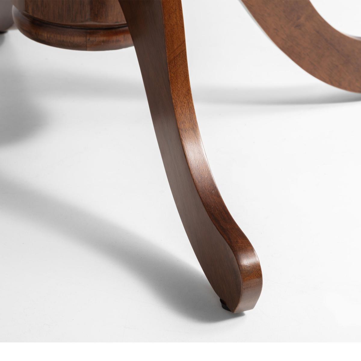 Cantebury Dining Table with 4 Chairs Brown and Black – image 8