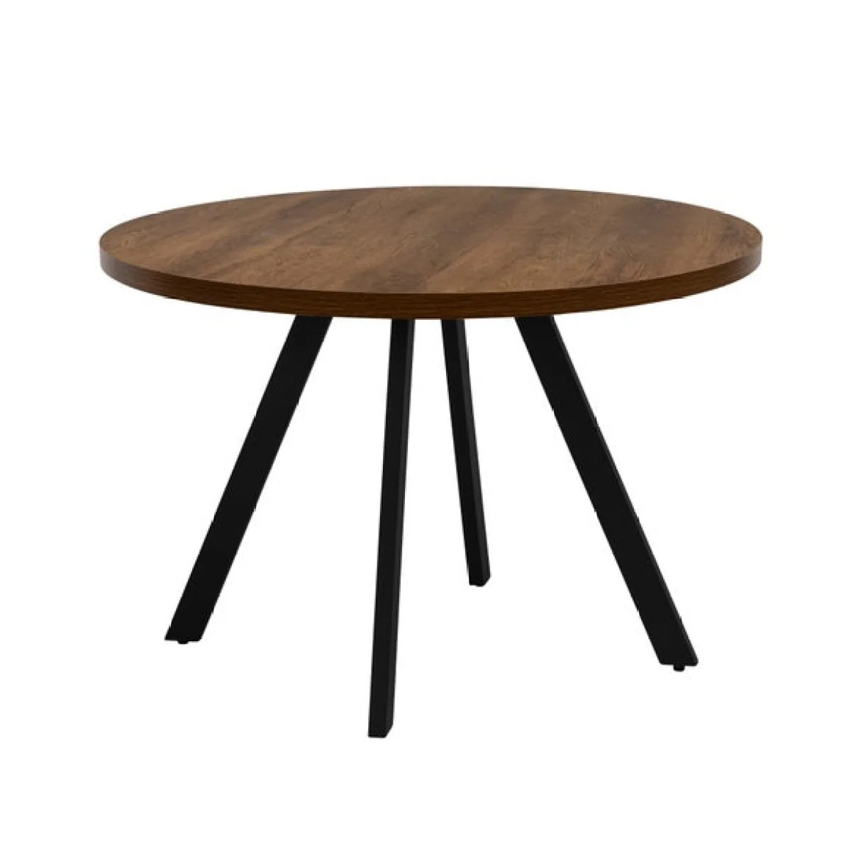 Panama Round Dining Table with 4 Faux Leather Dining Chairs – image 3