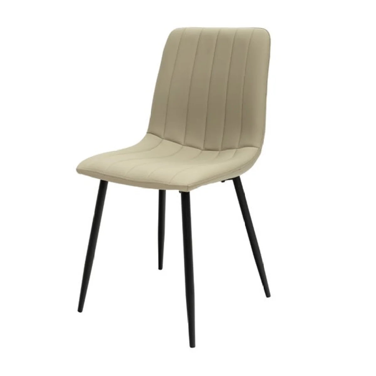Panama Round Dining Table with 4 Faux Leather Dining Chairs – image 5
