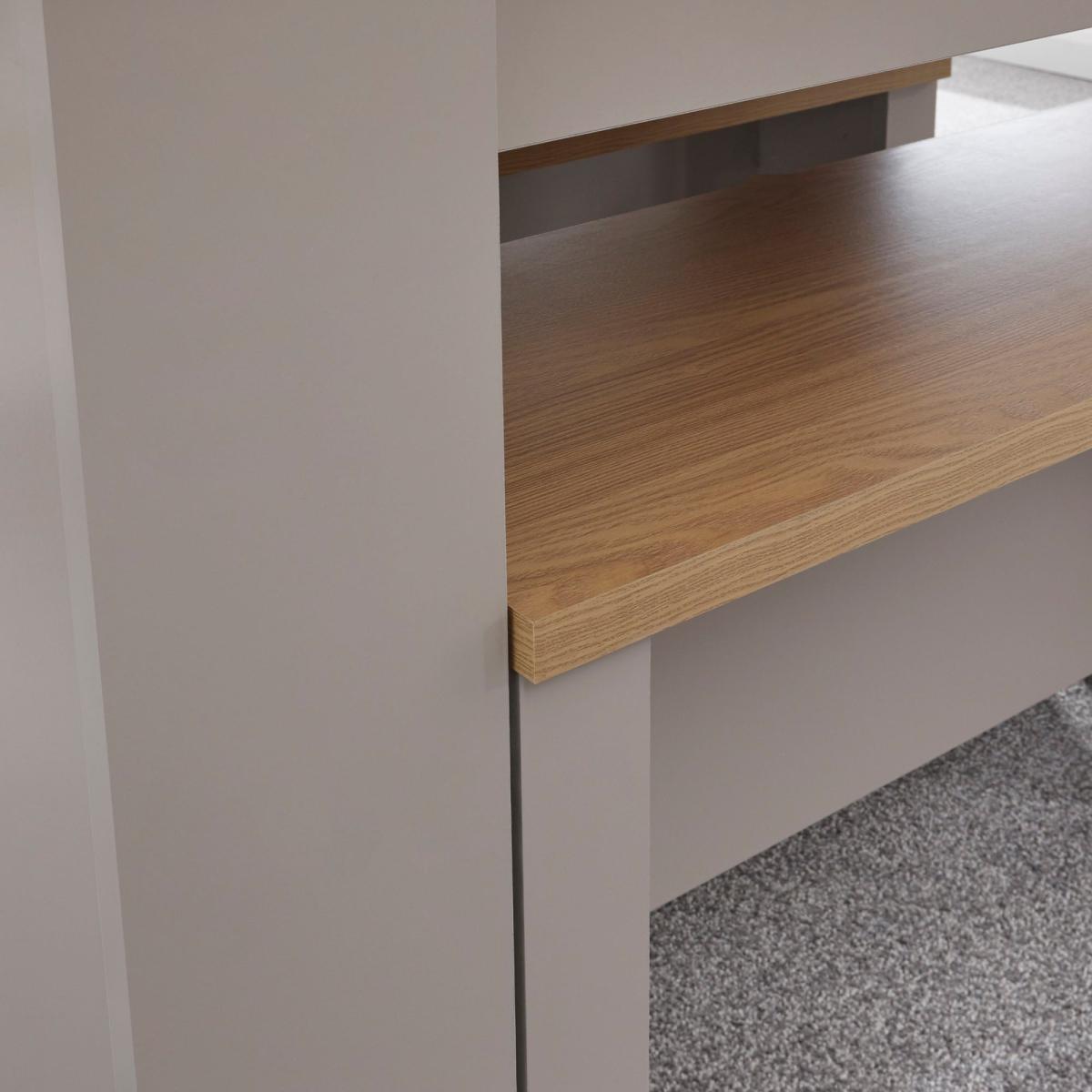 Lancaster 120cm Dining Table and Bench Set Grey – image 8