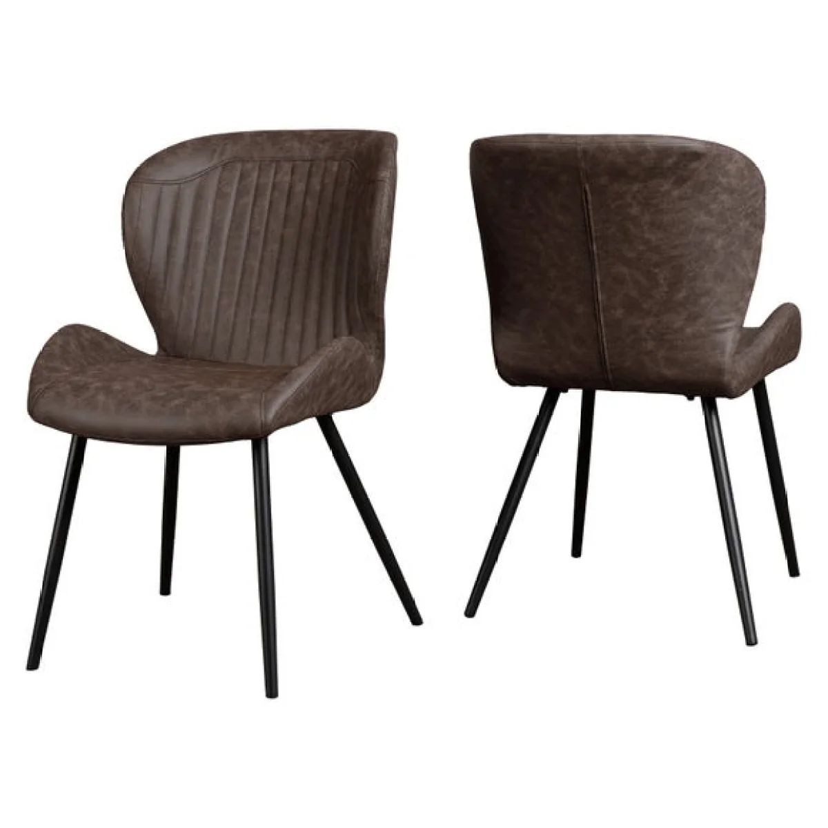 Hamilton & Quebec 4 Seater Dining Table with 4 Dining Chairs – image 7