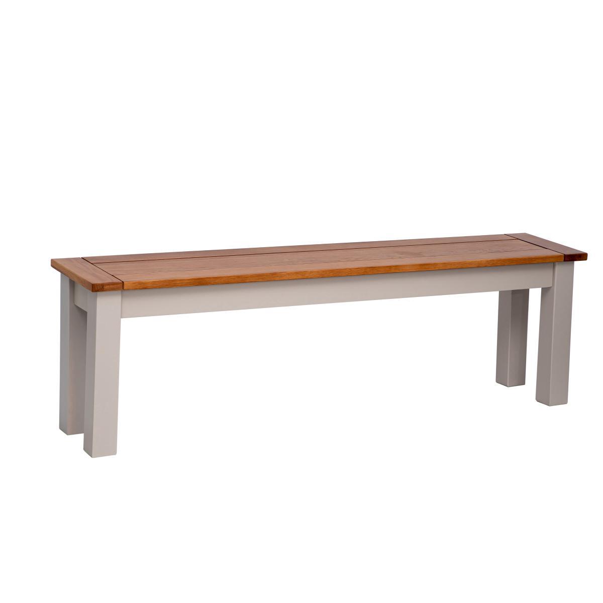 Clifford Large Dining Bench Set Grey – image 5