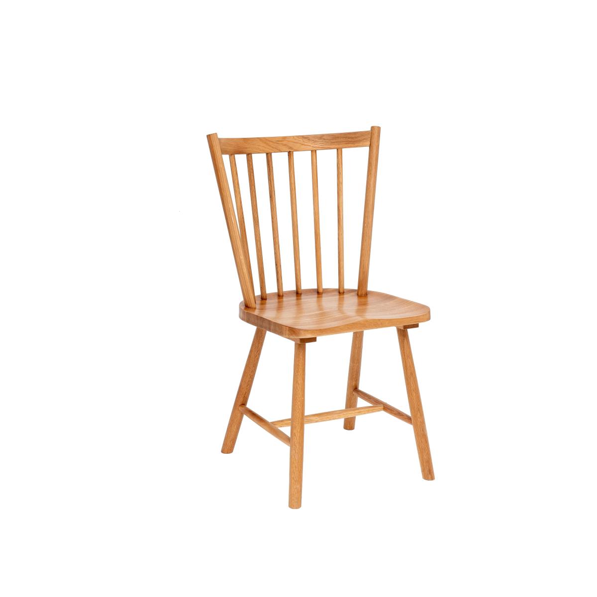 Clifford Extendable Dining Table with 4 Loxwood Chairs Loxwood Oak – image 2