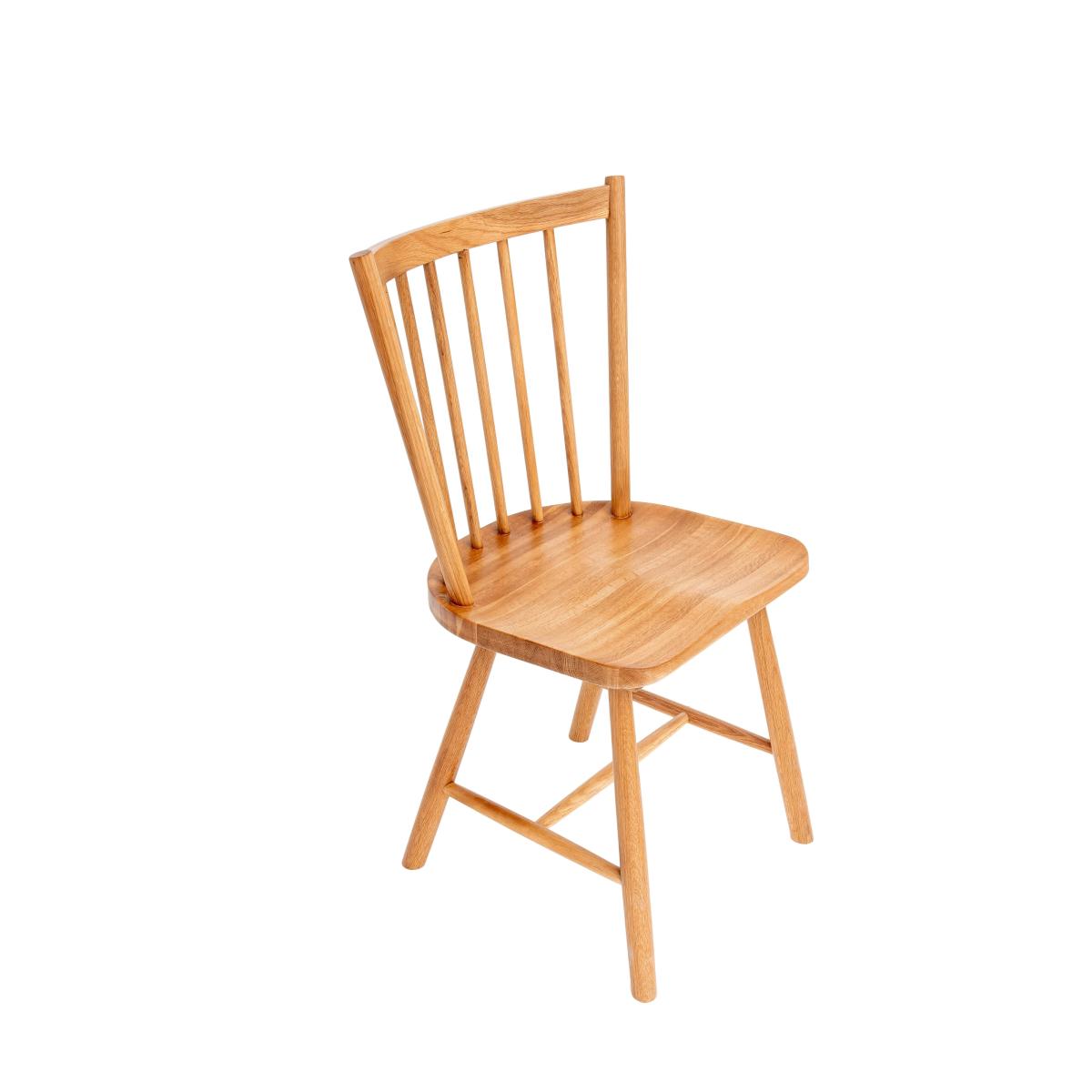 Clifford Extendable Dining Table with 4 Loxwood Chairs Loxwood Oak – image 3