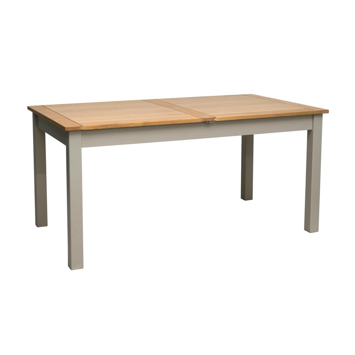 Clifford Extendable Dining Table with 4 Loxwood Chairs Loxwood Oak – image 5