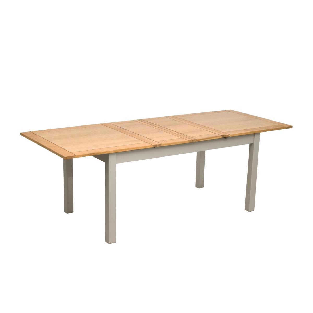 Clifford Extendable Dining Table with 4 Loxwood Chairs Loxwood Oak – image 6