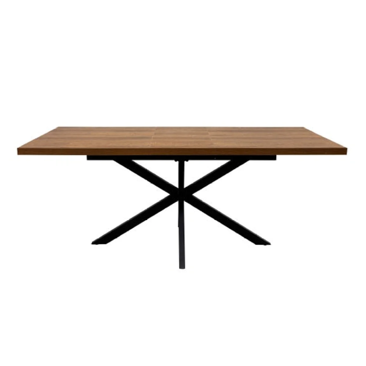 Panama Extendable Dining Table with 6 Fontana Faux Leather Dining Chairs – image 3