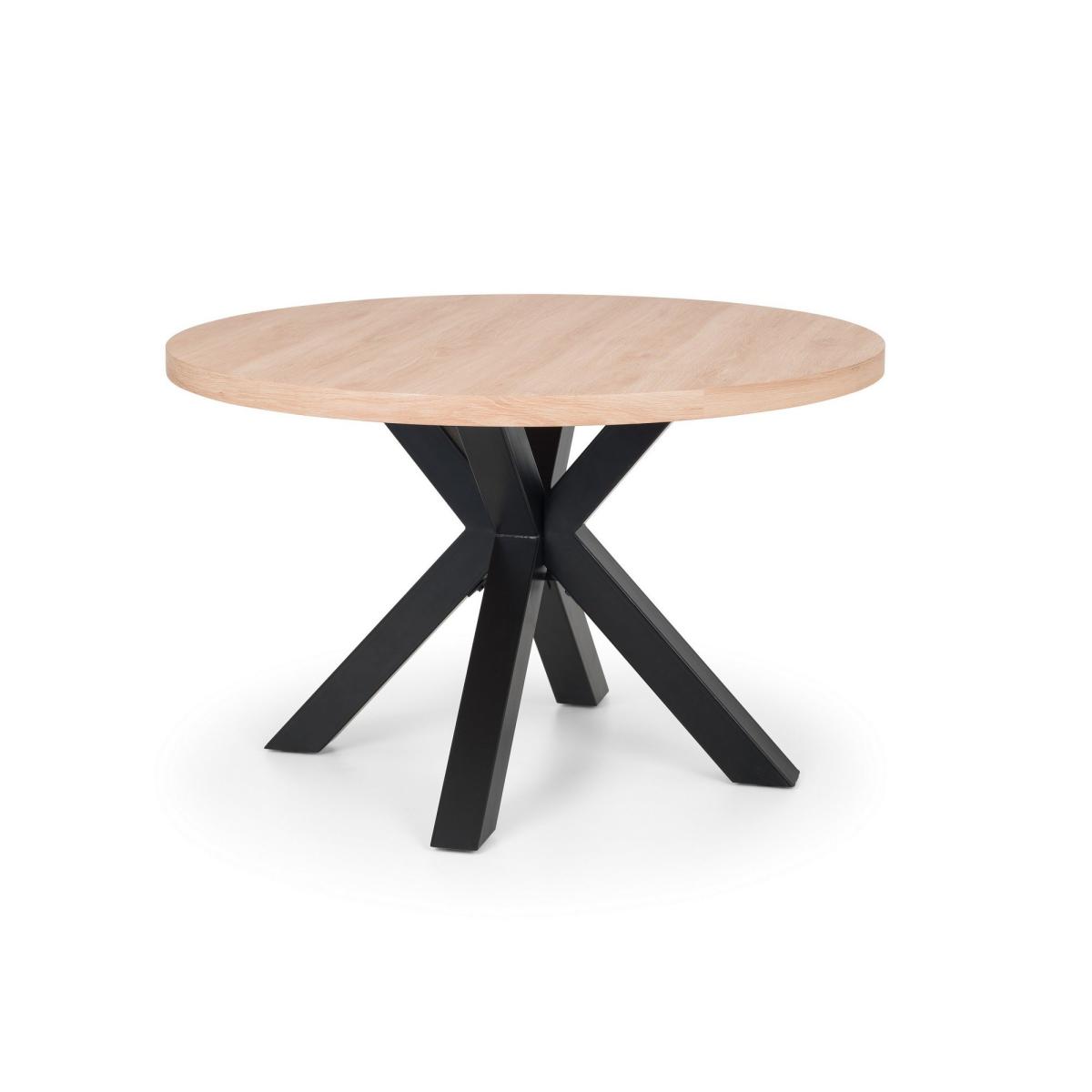 Berwick Round Dining Set with 4 Burgess Dining Chairs Grey – image 2