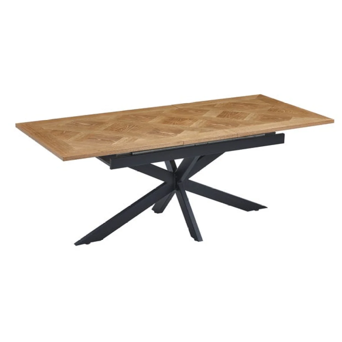 Payton Extandable Dining Table with 4 Sabenea Dining Chairs and Ebony Bench – image 3