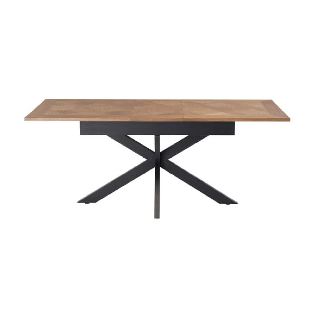 Payton Extandable Dining Table with 4 Sabenea Dining Chairs and Ebony Bench – image 4