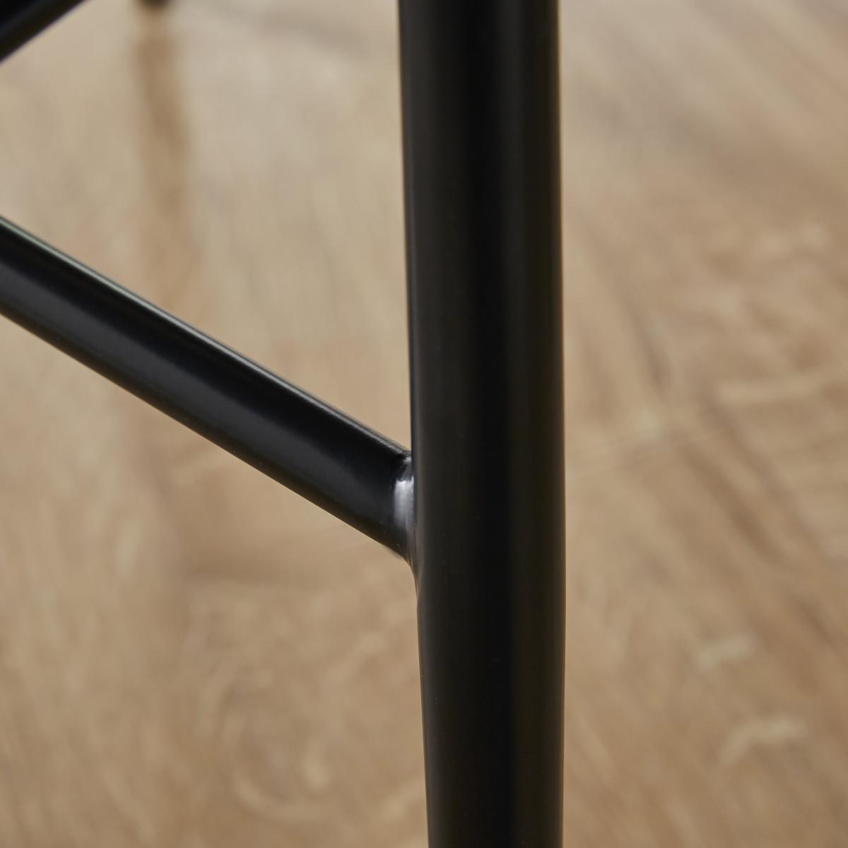 Hudson Rectangular Extendable Dining Table with Black Velvet Lucilla Dining Bench & Renata Dining Chairs – image 7