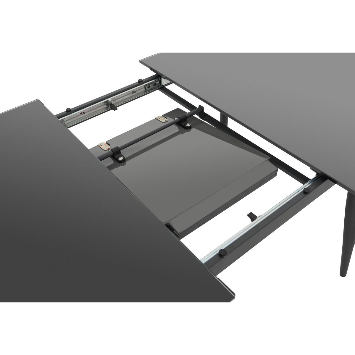 Ace Small Extending Dining Table and 4 Chairs - Grey – image 4