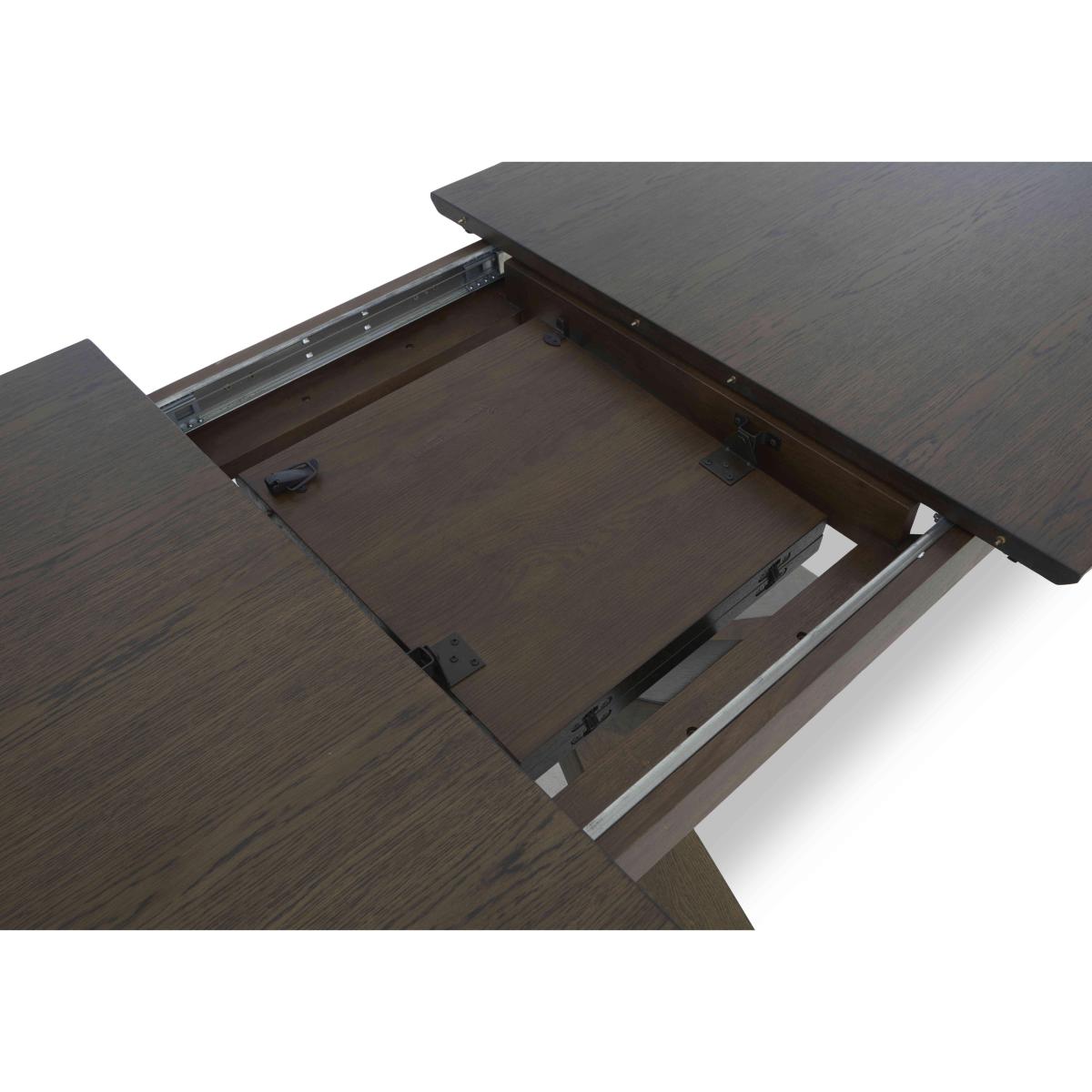 Saigon Extending Dining Table with Wooden Base and 4 Green Velvet Chairs - Forest – image 4