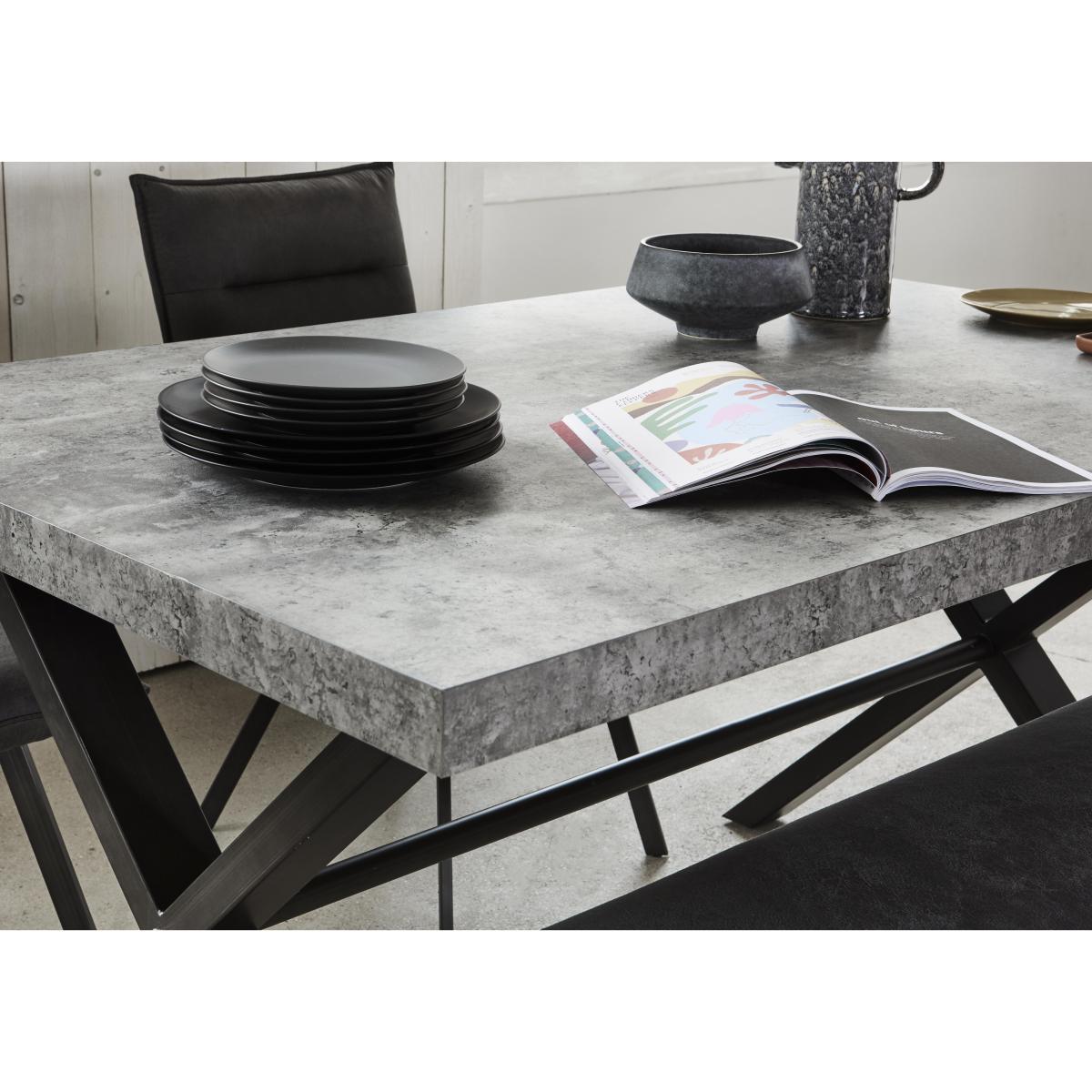 Moon Large Dining Table and 6 Dining Chairs – image 2