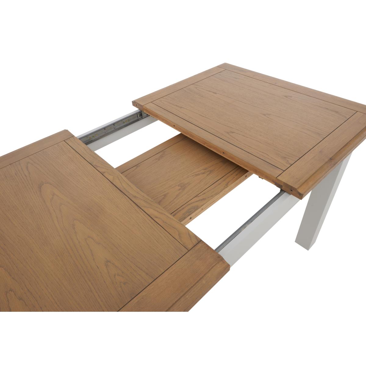 Furnitureland - Hamilton Rectangular Extending Dining Table and 4 Wooden Chairs – image 4