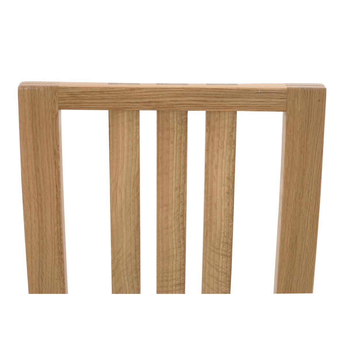 Ercol - Bosco Medium Extending Table and 4 Slatted Chairs - Brown – image 6
