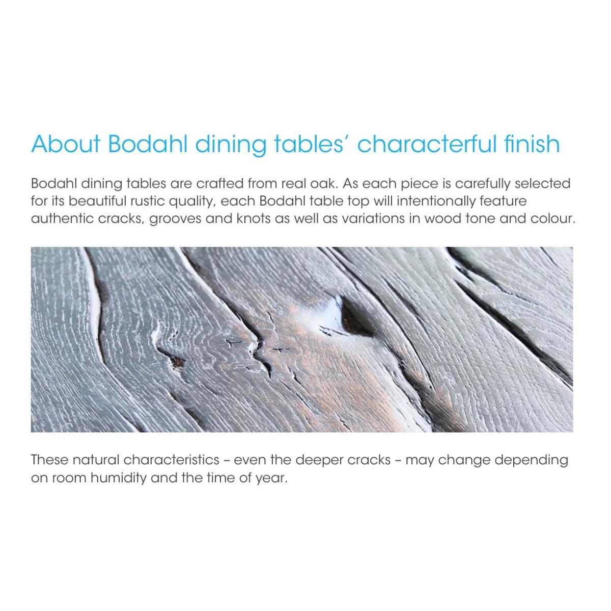 Bodahl - Odin Dining Table with 6 Timm Faux Leather Chairs Set - 220-cm - Desert – image 12