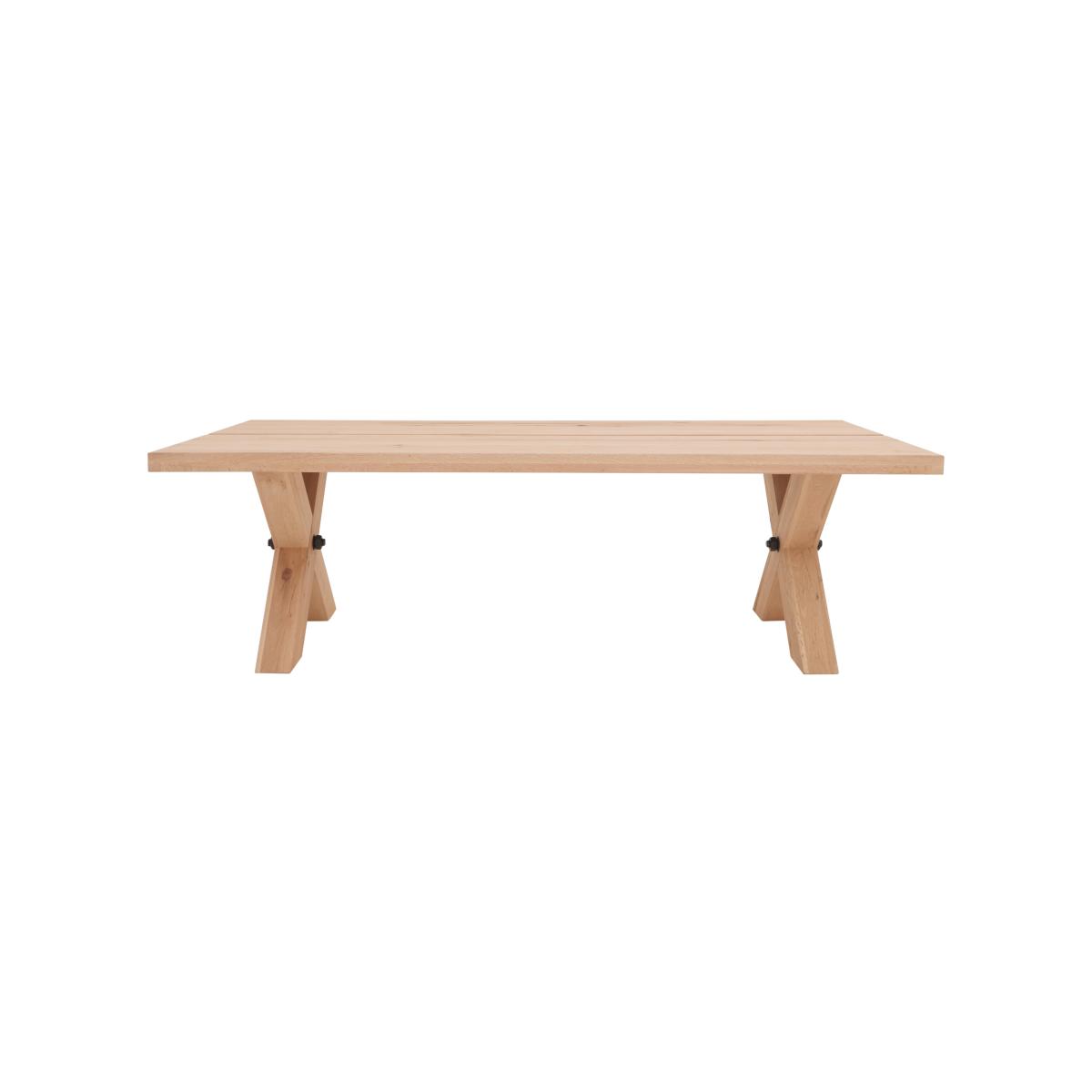 Bodahl - Odin Dining Table with 6 Timm Faux Leather Chairs Set - 220-cm - Desert – image 8