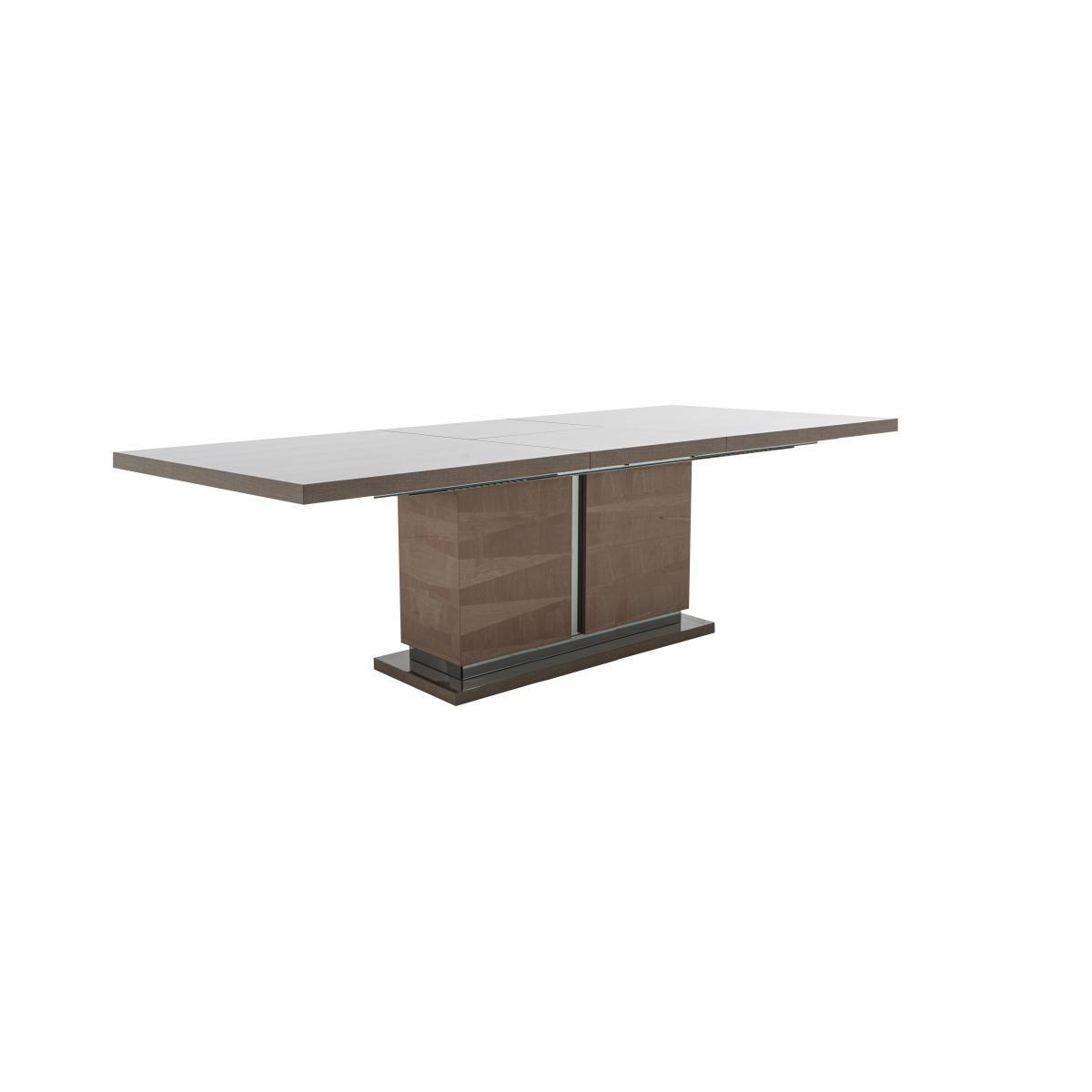 ALF - Vito Large Extending Dining Table and 6 Cream Faux Leather Dining Chairs – image 10
