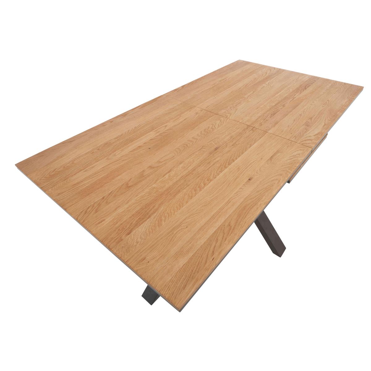 Earth Pop-Up Extending Dining Table and 6 Chairs - Platinum – image 4