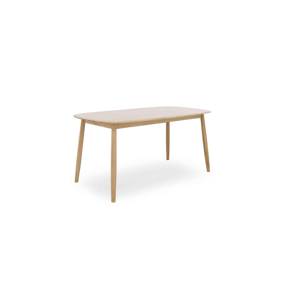 Stockholm Fixed Dining Table with 6 Wooden Chairs – image 4